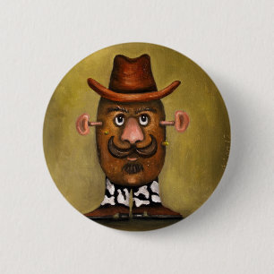 Macaron Rond 5 Cm Pomme de terre de cowboy