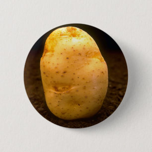 Macaron Rond 5 Cm Pomme de terre sur la saleté