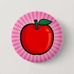 Macaron Rond 5 Cm Pomme rose