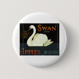 Macaron Rond 5 Cm Pommes de marque de cygne