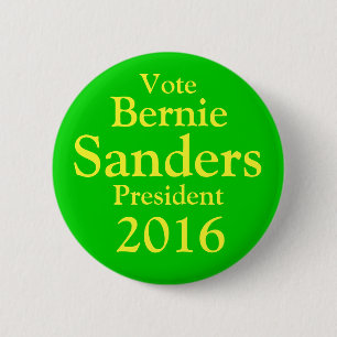 Macaron Rond 5 Cm Ponceuses de Bernie pour le président