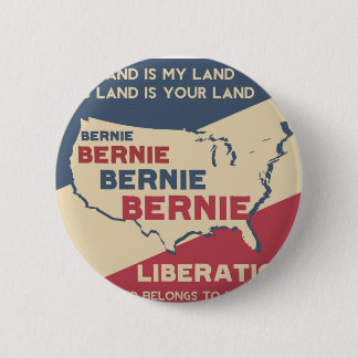 Macaron Rond 5 Cm Ponceuses de Bernie pour le président