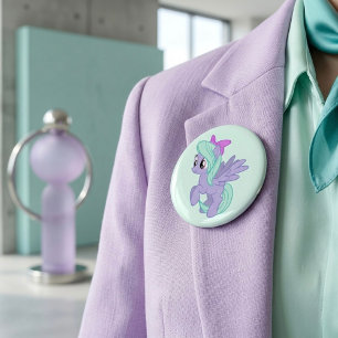 Macaron Rond 5 Cm Poney