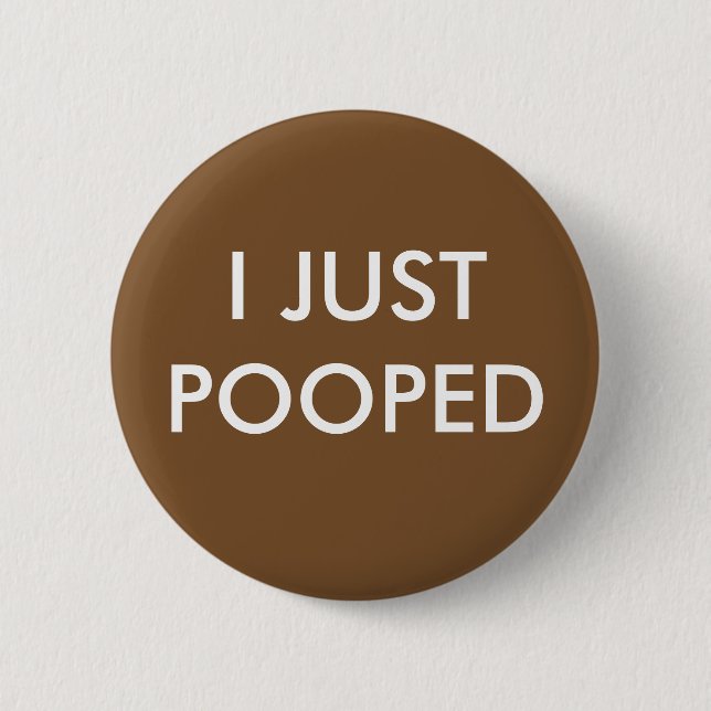 Macaron Rond 5 Cm Pooped (Devant)