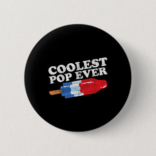 Macaron Rond 5 Cm Pop Ever Popsicle Funny Retro Bomb Fête des pères