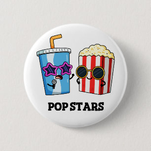 Macaron Rond 5 Cm Pop Stars Funny Snack Pun