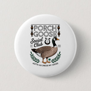 Macaron Rond 5 Cm Porch Goose Social Club Gotta Go Dress My Goose Si