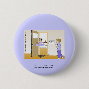 Macaron Rond 5 Cm Porte-clés dessin animé classique du laboratoire d