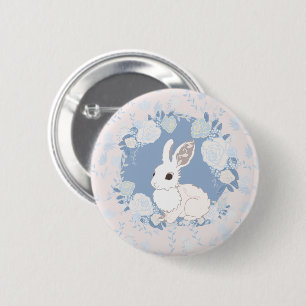 Macaron Rond 5 Cm Portez le Lapin