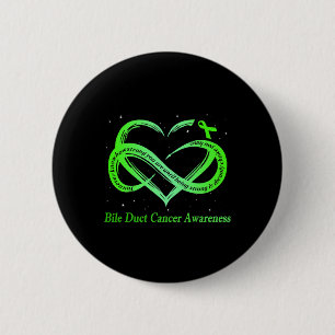 Macaron Rond 5 Cm Portez le vert pour Bile Duct Cancer Sensibilisati