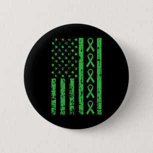 Macaron Rond 5 Cm Portez Le Vert Pour Mon Mari Sensibilisation Aux M
