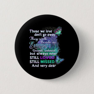 Macaron Rond 5 Cm Portez Turquoise Et Violet Pour Quelqu'Un Qui Me M