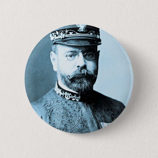 Macaron Rond 5 Cm Portrait de John Philip Sousa (Devant)