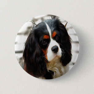 Macaron Rond 5 Cm Portrait d'Espagne