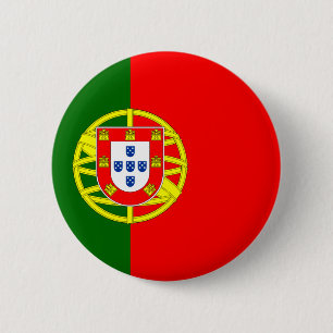 Macaron Rond 5 Cm Portugal flag Round Button