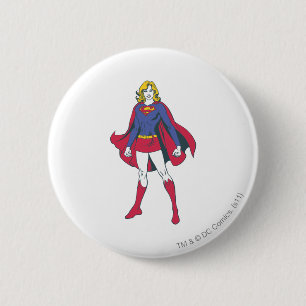 Macaron Rond 5 Cm Pose 2 de Supergirl