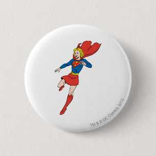 Macaron Rond 5 Cm Pose 8 de Supergirl