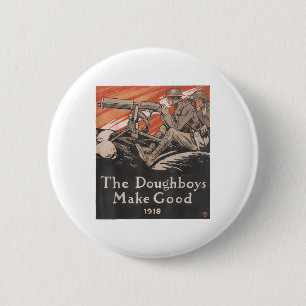 Macaron Rond 5 Cm Poster Propagande Américaine vintage Usa Army Worl