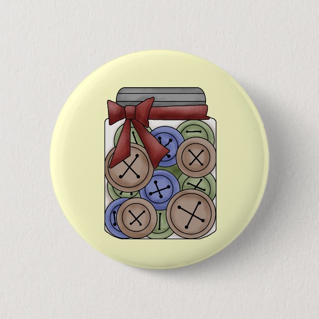 Macaron Rond 5 Cm Pot de bouton (Devant)