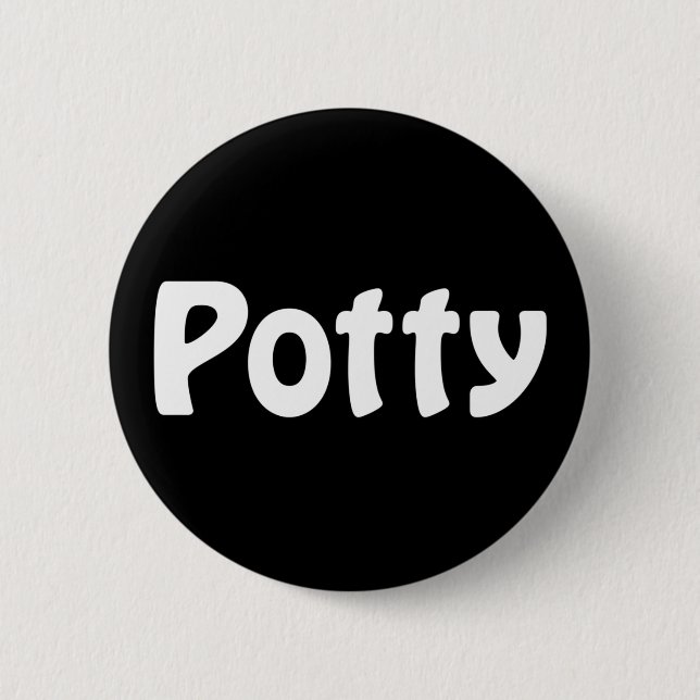 Macaron Rond 5 Cm Potty button (Devant)