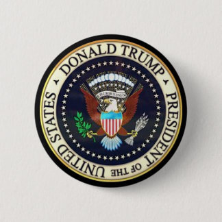 Macaron Rond 5 Cm POTUS Donald J. Trump