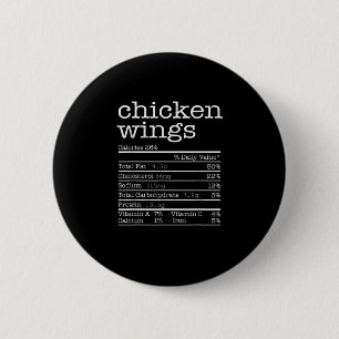 Macaron Rond 5 Cm Poulet ailes Valeur nutritive Thanksgiving Christa