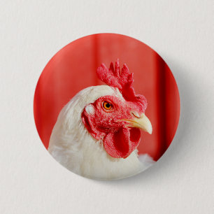 Macaron Rond 5 Cm Poulet de ferme