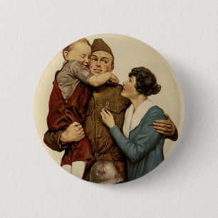 Macaron Rond 5 Cm Pour la maison et le pays