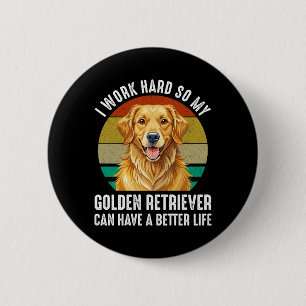 Macaron Rond 5 Cm Pour que mon Golden Retriever ait une meilleure vi