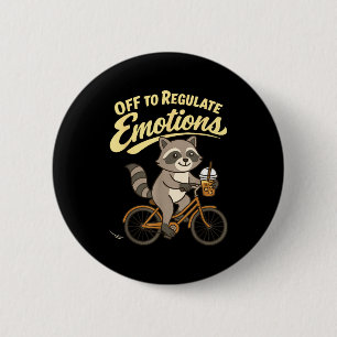 Macaron Rond 5 Cm Pour réguler les émotions santé mentale du raton l