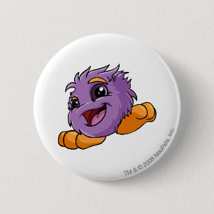 Macaron Rond 5 Cm Pourpre de JubJub