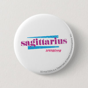Macaron Rond 5 Cm Pourpre de Sagittaire