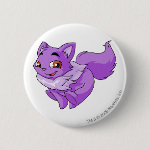 Macaron Rond 5 Cm Pourpre de Wocky