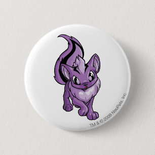 Macaron Rond 5 Cm Pourpre de Xweetok
