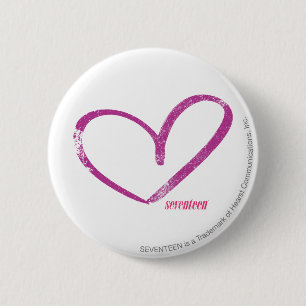 Macaron Rond 5 Cm Pourpre d'OpenHeart