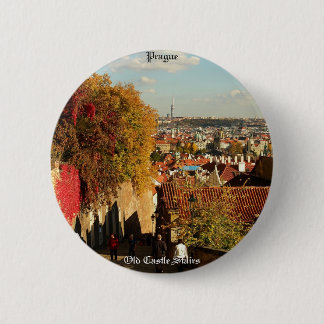 Macaron Rond 5 Cm Prague - vieux bouton d'escaliers de château