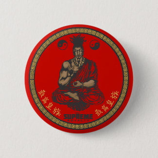 Macaron Rond 5 Cm Premier bouton bouddhiste de pourcentage suprême