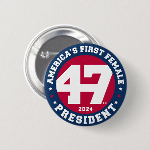 Macaron Rond 5 Cm Première élection présidentielle américaine de 202