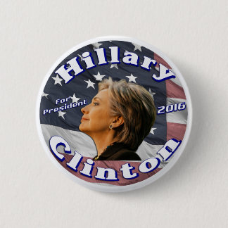 Macaron Rond 5 Cm président 2016 de bouton de hillary Clinton