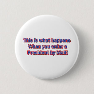 Macaron Rond 5 Cm Président par courrier