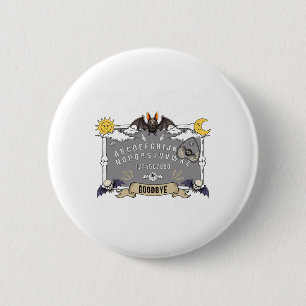 Macaron Rond 5 Cm Prétendre que je suis une gomme drôle Lazy Hallowe