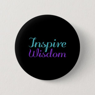 Macaron Rond 5 Cm Prévention de la Sagesse Inspire