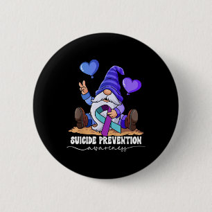 Macaron Rond 5 Cm Prévention du suicide