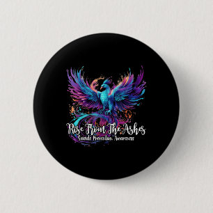 Macaron Rond 5 Cm Prévention du suicide Sensibilisation Pcute Ss Mig