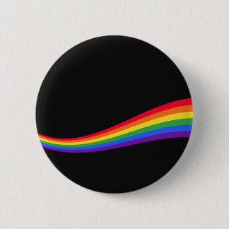 Macaron Rond 5 Cm Pride arc-en-ciel