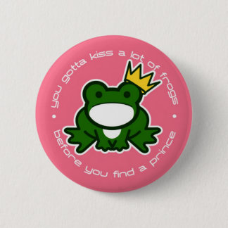 Macaron Rond 5 Cm Prince Button de grenouille