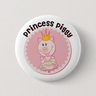 Macaron Rond 5 Cm Princess_Piggy