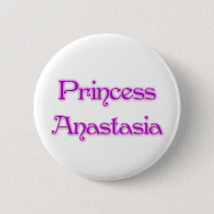 Macaron Rond 5 Cm Princesse Anastasia