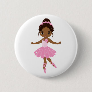 Macaron Rond 5 Cm Princesse Ballerina