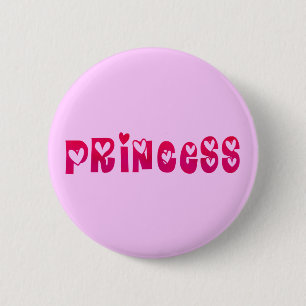 Macaron Rond 5 Cm Princesse de coeur